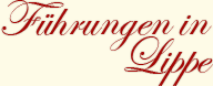 Fhrungen in Lippe [Logo-Schriftzug]